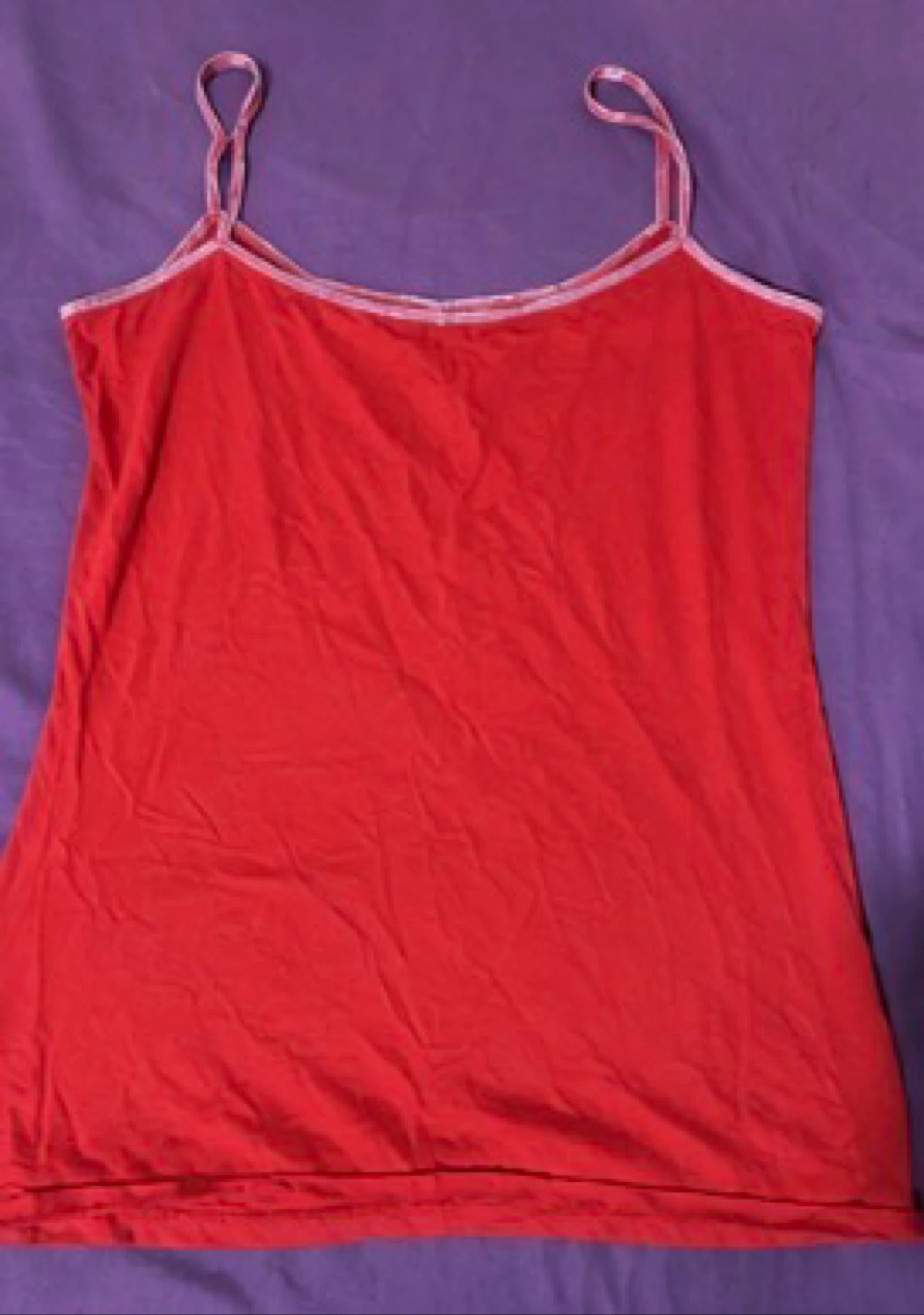 Débardeur rouge KIABI femme taille M (38/40) – photo 3